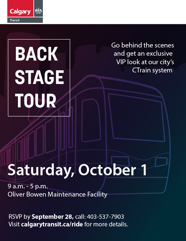 Back Stage Tour banner