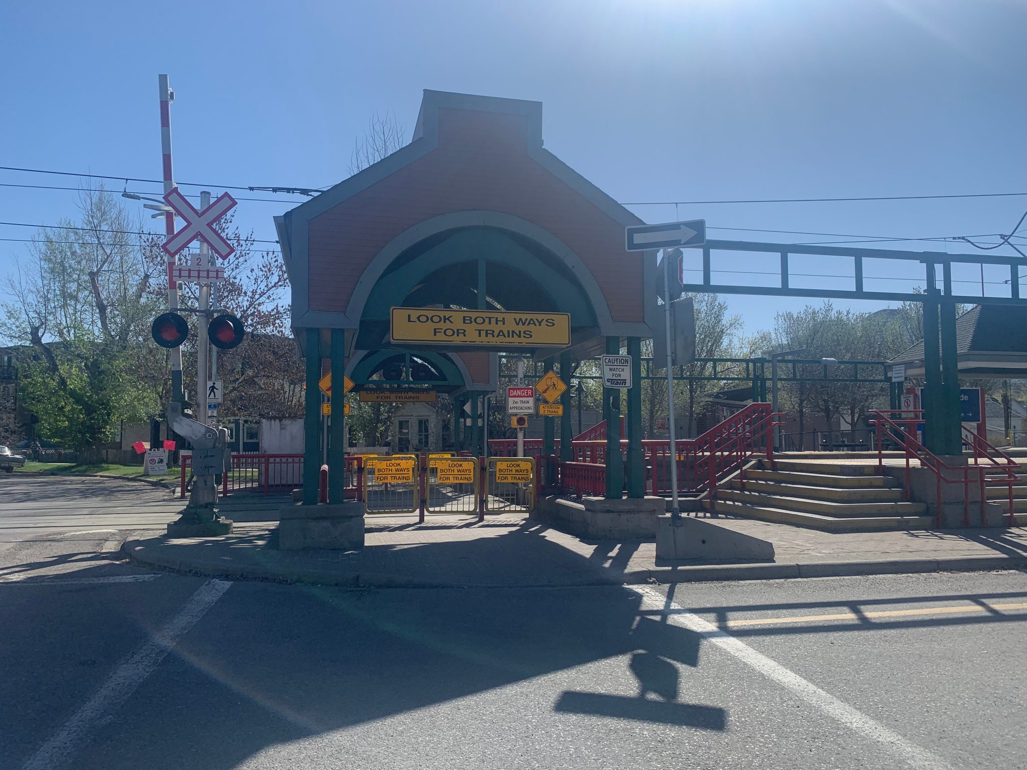 CTrain crossing before update